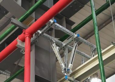 许昌市该抗震支架的整体式支吊架结构协调性好